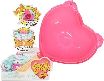 MGA Entertainment Secret Crush Mini Pets â€“ Crush to UNbox Sweet-Themed Mini Pet
