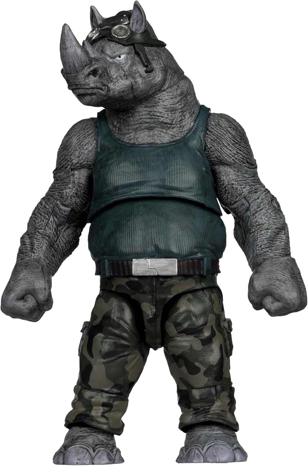 McFarlane Toys- Teenage Mutant Ninja Turtles (Page Punchers) Rocksteady 5in Action Figure with Comic
