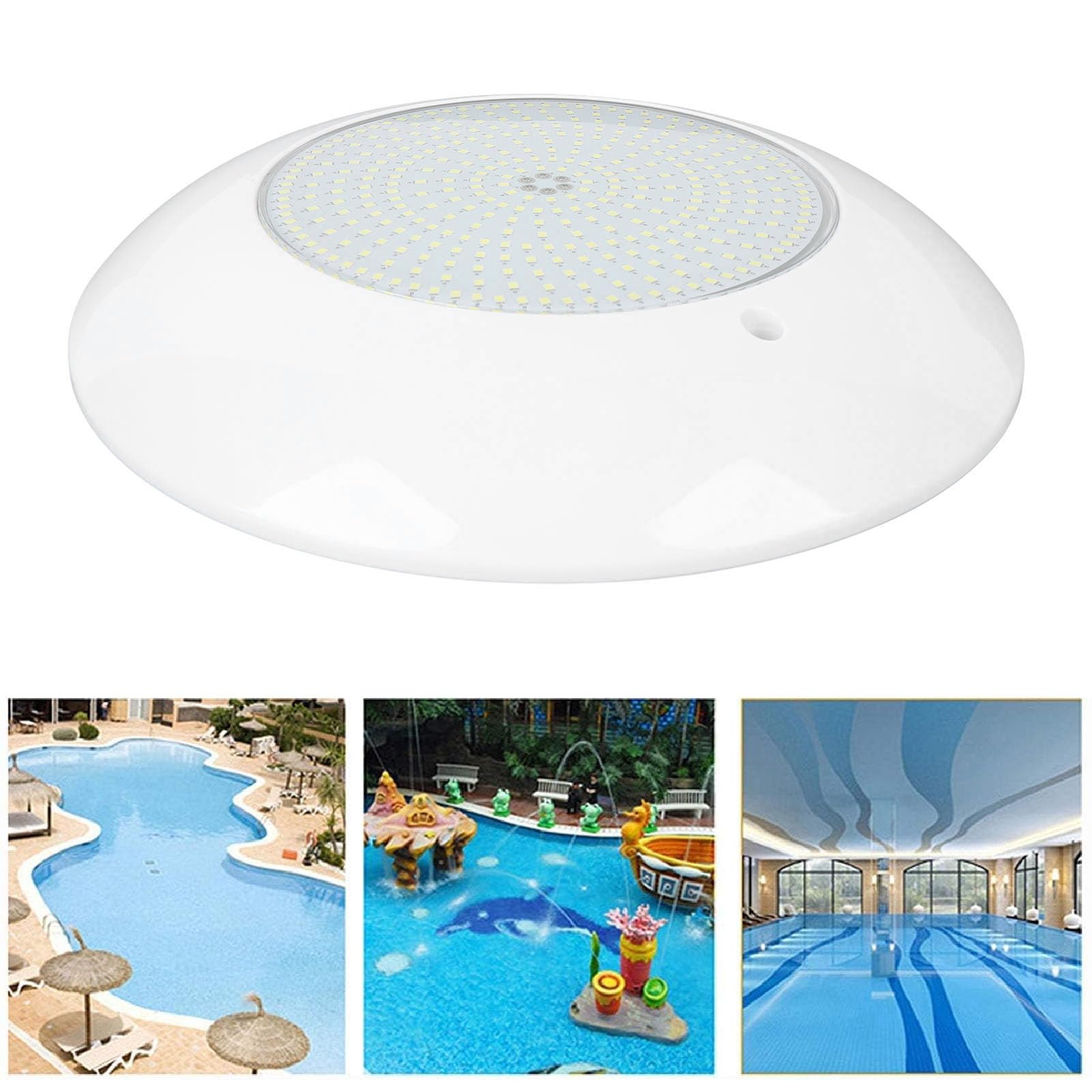 für LED-Poolbeleuchtung, High Bay, Low Bay, Aquarien, Springbrunnen, Teiche, Wasserfälle, Brack- und Meerwasserumgebungen, IP68 wasserdicht, 25 W, 2500 lm, 50000 Stunden