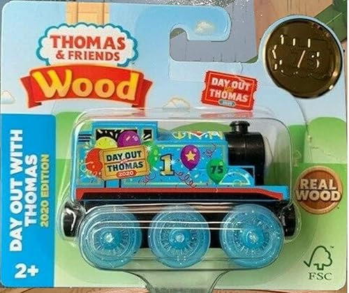 Thomas & Friends - Ferrocarril de madera con motor de tren Thomas 2020
