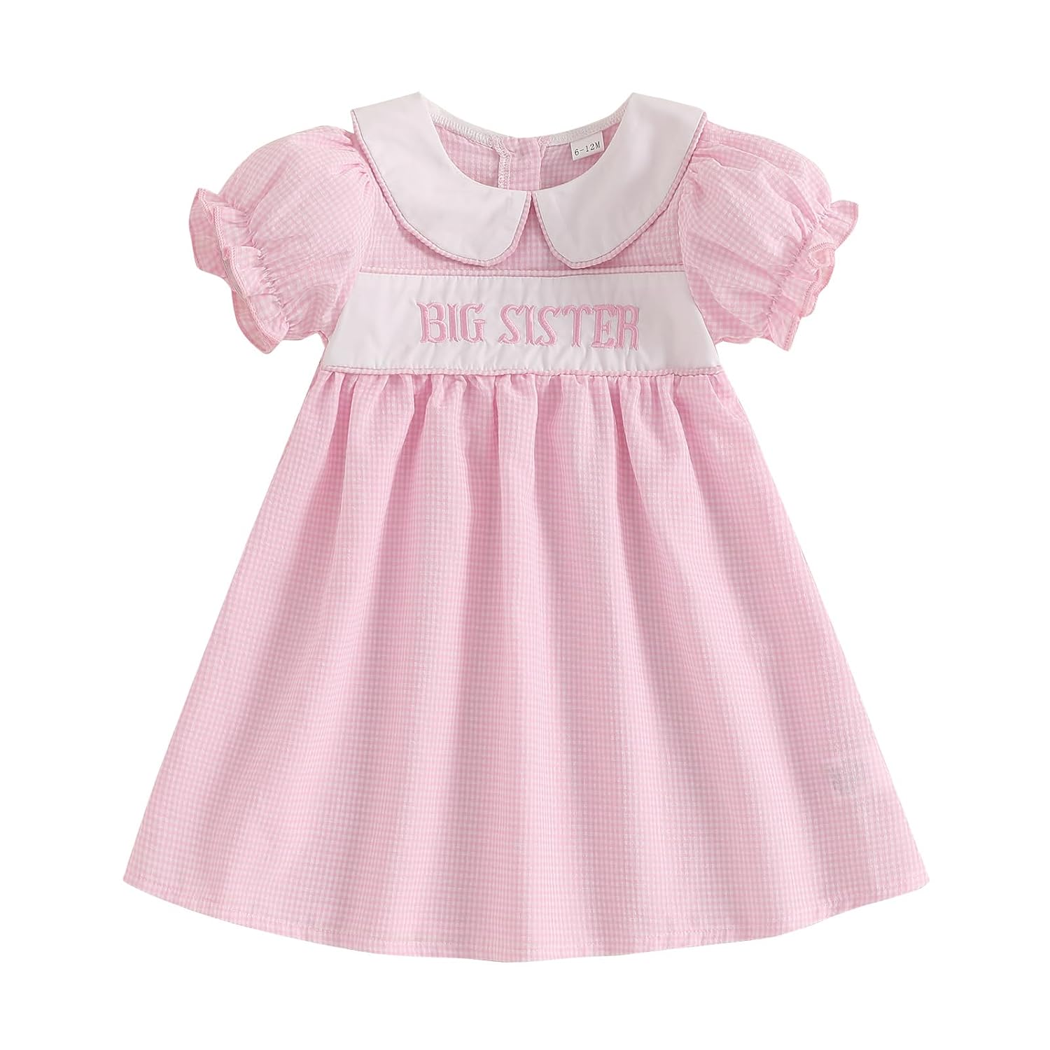vchoohce Big Sister Little Sister Matching Outfits Short Sleeve Bubble Romper Smocked Dress Toddler Girl Summer Clothes - Review, Price and Buying Guide