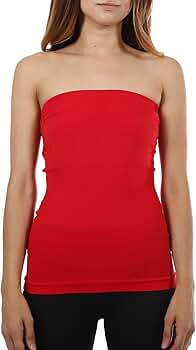 トップス BADBLOOD Tube Top red 71bxdc5DGrL._UY1000_.jpg