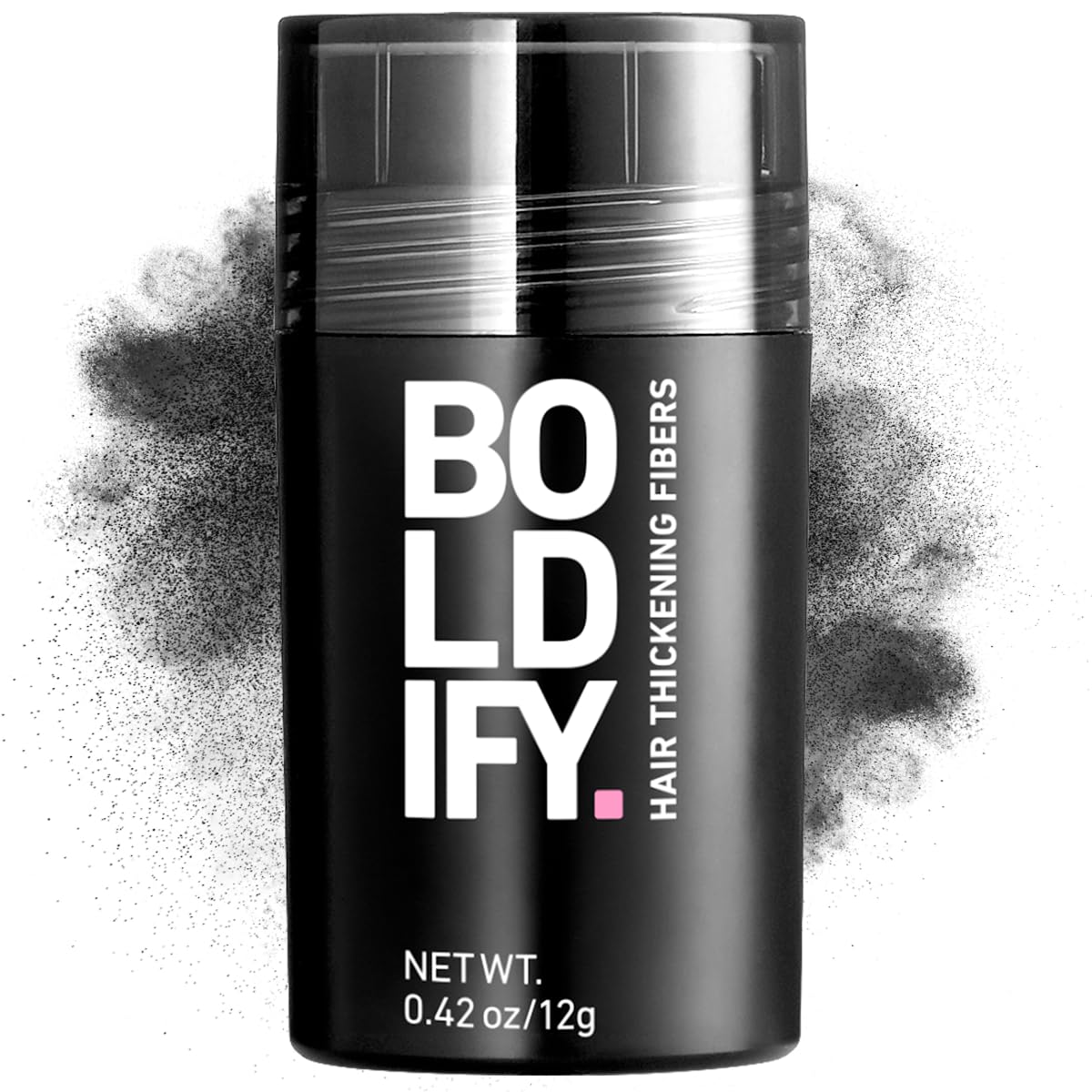 BOLDIFY Hair Fibers (12g) – Fill In Thinning and Fine Hair for an Instantly Fuller, Thicker Look – 14 Shades for Women & Men – Black BOLDIFY Hair Fibers (12g) – Fill In Thinning and Fine Hair for an Instantly Fuller, Thicker Look – 14 Shades for Women & Men – Black