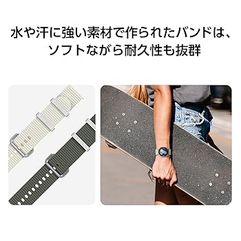 Amazon.co.jp: Galaxy Watch7 Athleisure Band (S/M)|グリーン