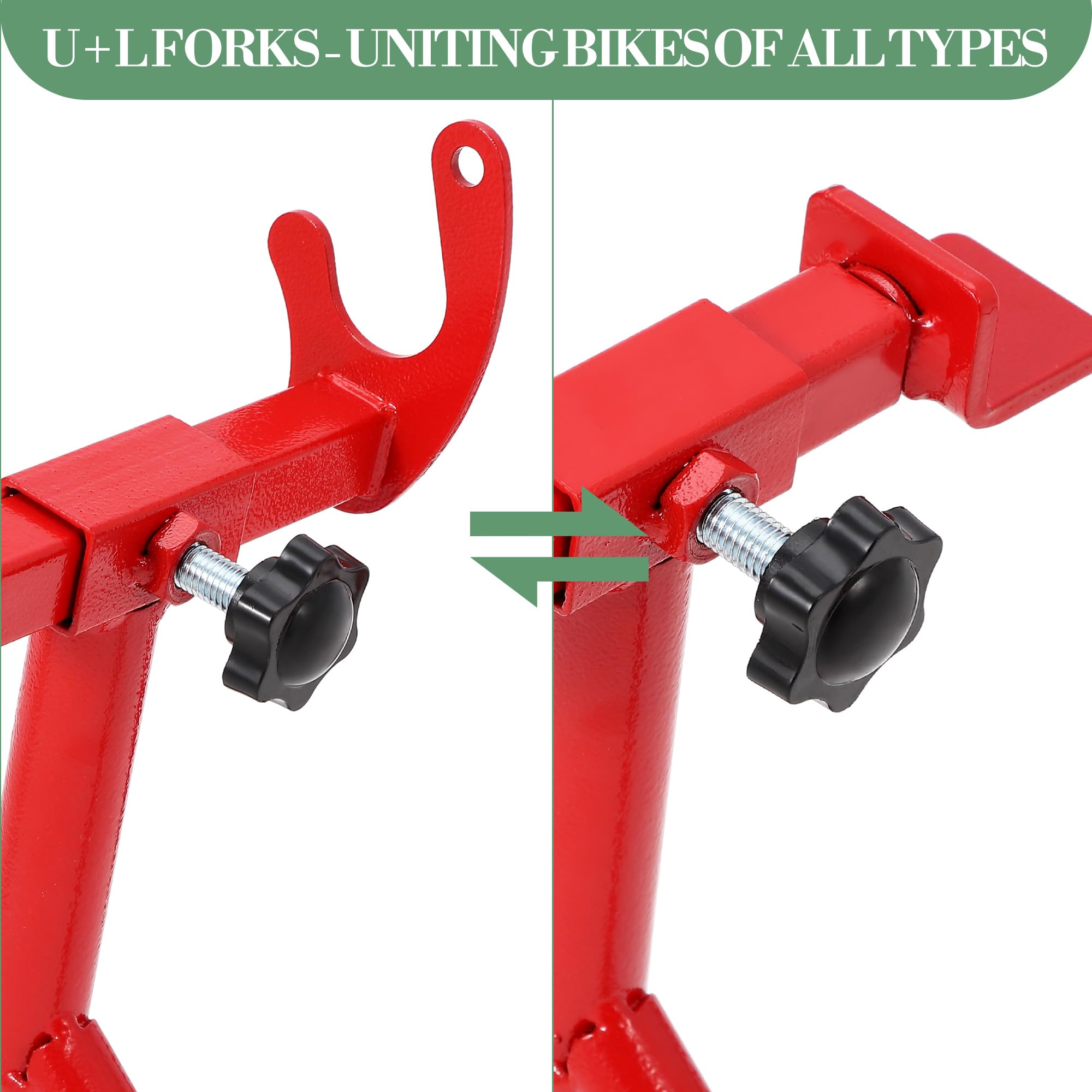 Caballete Para Motocicleta Con Capacidad De 850 Lb, Caballetes Elevadores Para Ruedas Delanteras y Traseras Con Ruedas, Caballete Universal Para Motocicleta