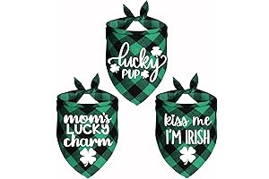 St. Patrick's Day Doggo Bandanas: The Luckiest Looks for Your Furry Friend!