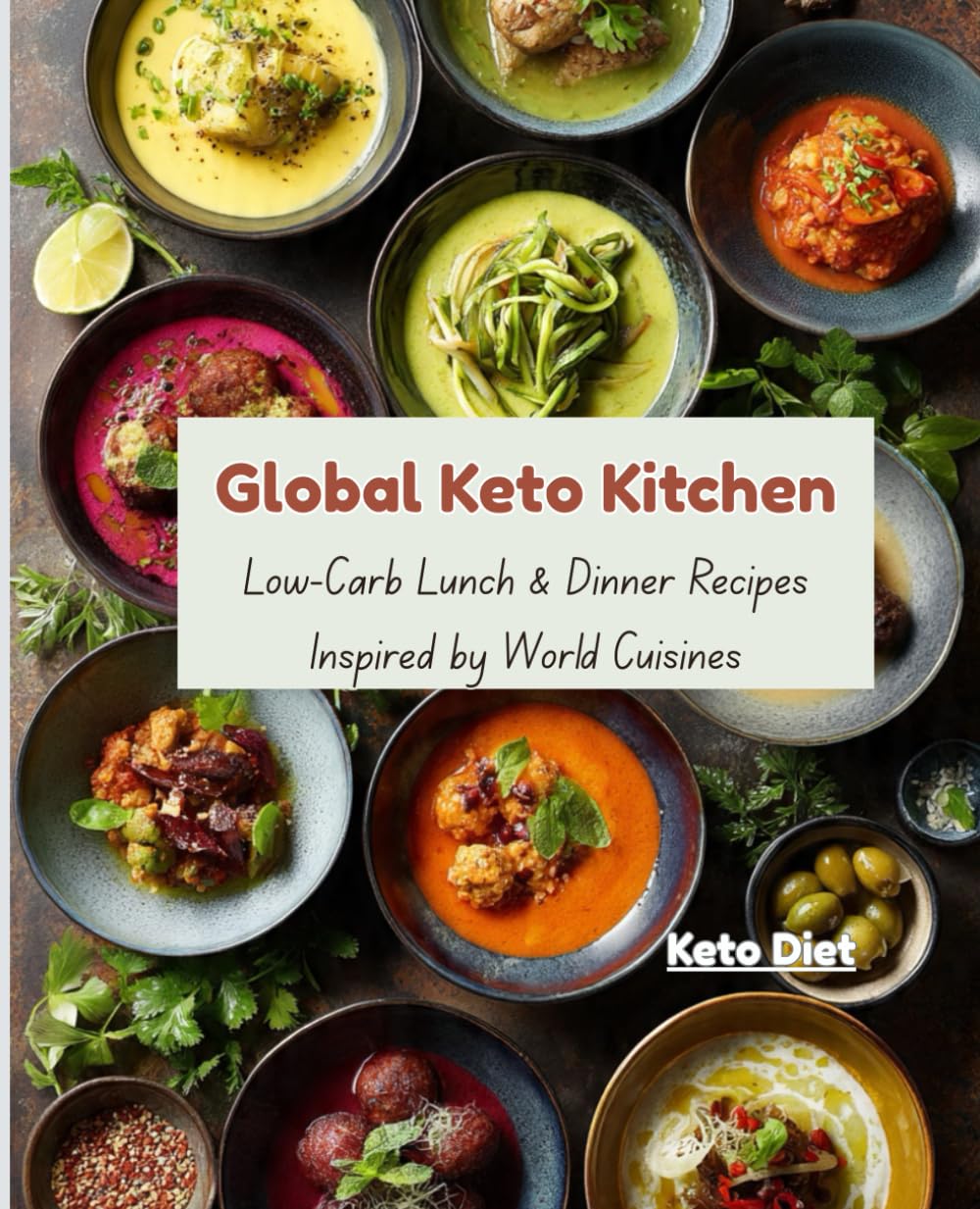 Global Keto Kitchen : Low-Carb Lunch & Dinner Recipes Inspired by World Cuisines