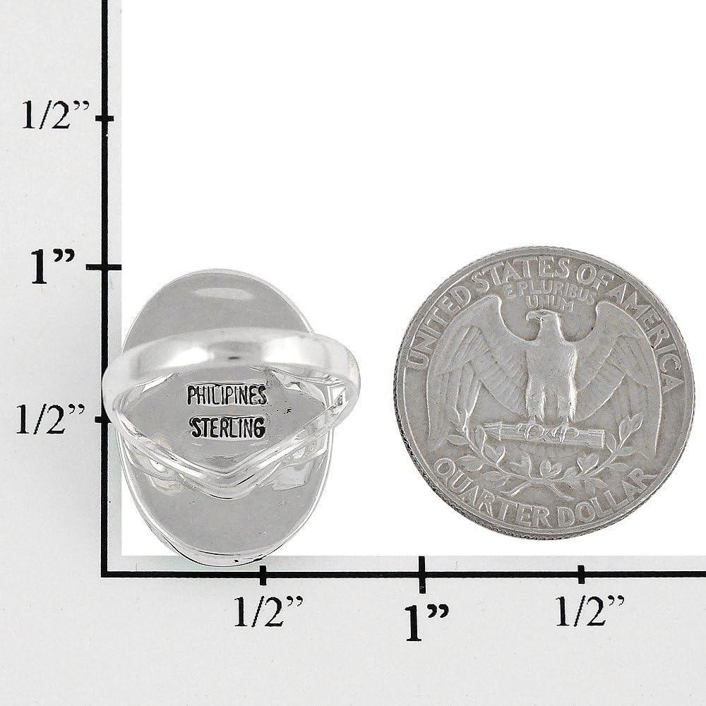 Turquoise Ring Sterling Silver - Image 4