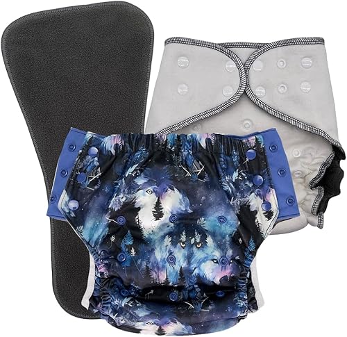 Miniatura 18 de Calzoncillos protectores para niños con necesidades especiales: juego de pañales de tela nocturna para incontinencia y enuresis de la cama, edad de