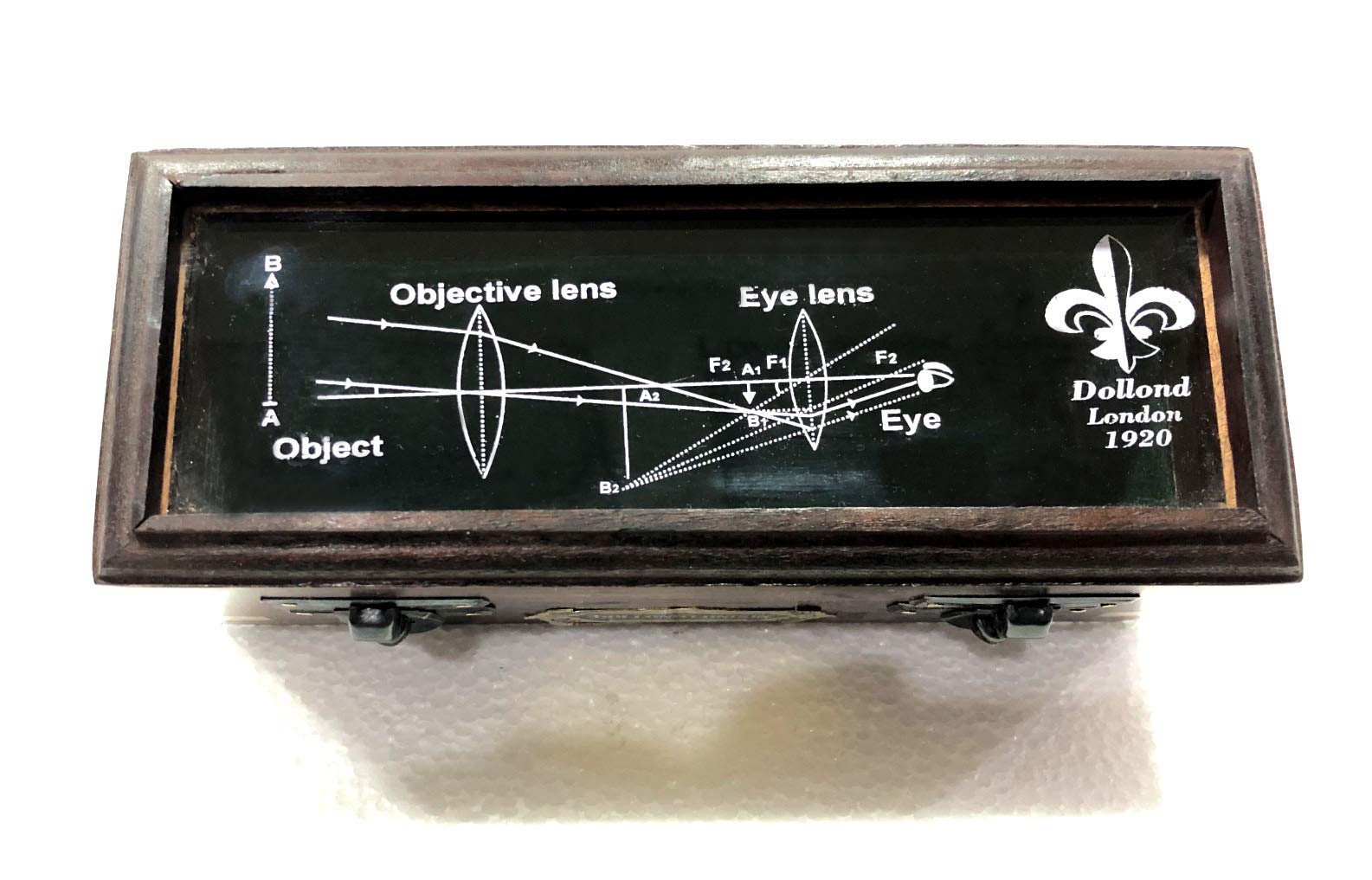 Antico Maritime Brass Dolland London Telescope Nautico Vintage Spyglass Scope