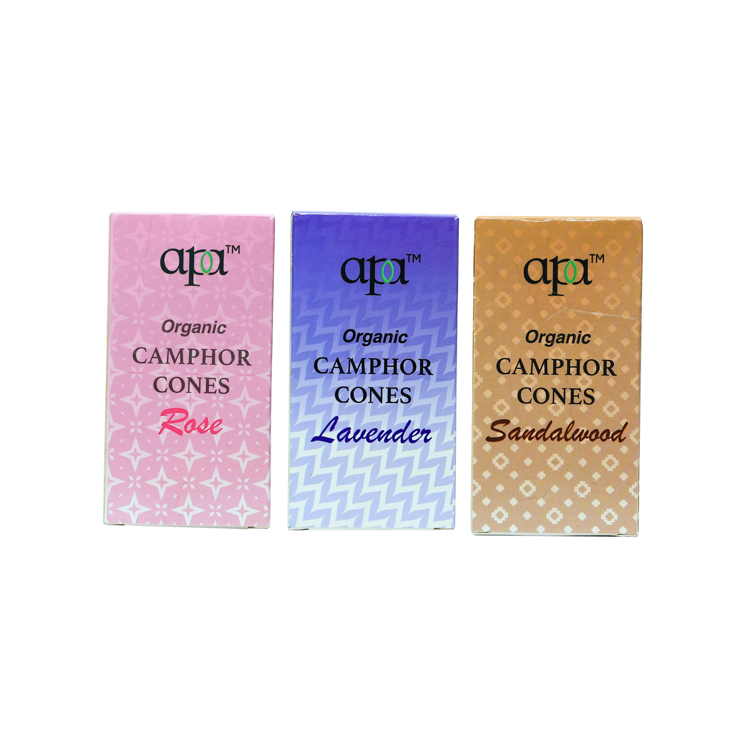 APA Camphor Cone | Refreshing Sandalwood, Rose & Lavender | 45 Days Last Long | 100% Pure & Organic Camphor Cone for Car, Room, Bathroom | Air Freshener (Pack of 3) (B0CL51WP1B) Amazon Price History, Amazon Price Tracker
