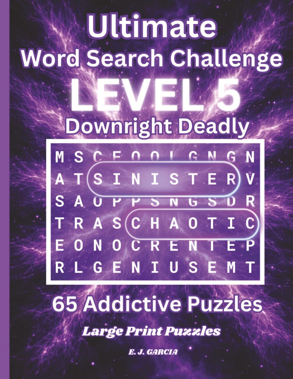 Ultimate Word Search Challenge Level 5: The Final Boss: Large Print Puzzle Book for Adults, Extreme Word Search Challenge for Experts Only