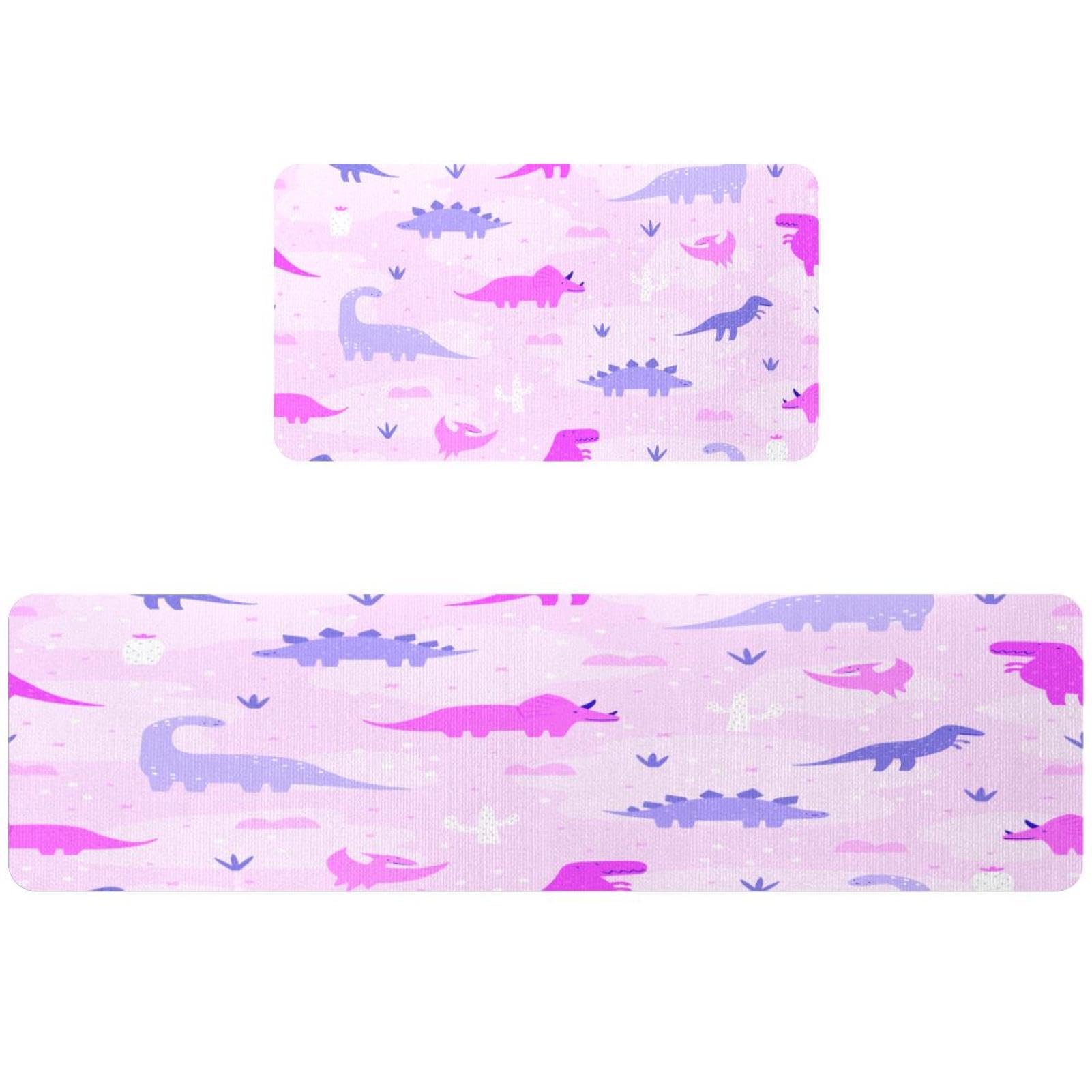 Alfombrillas de cocina antideslizantes lavables alfombras absorbentes para pasillo VAPOKF 2 piezas