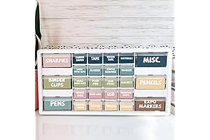 42 Pieces Boho Teacher Classroom Organization Box Labels for Back to School