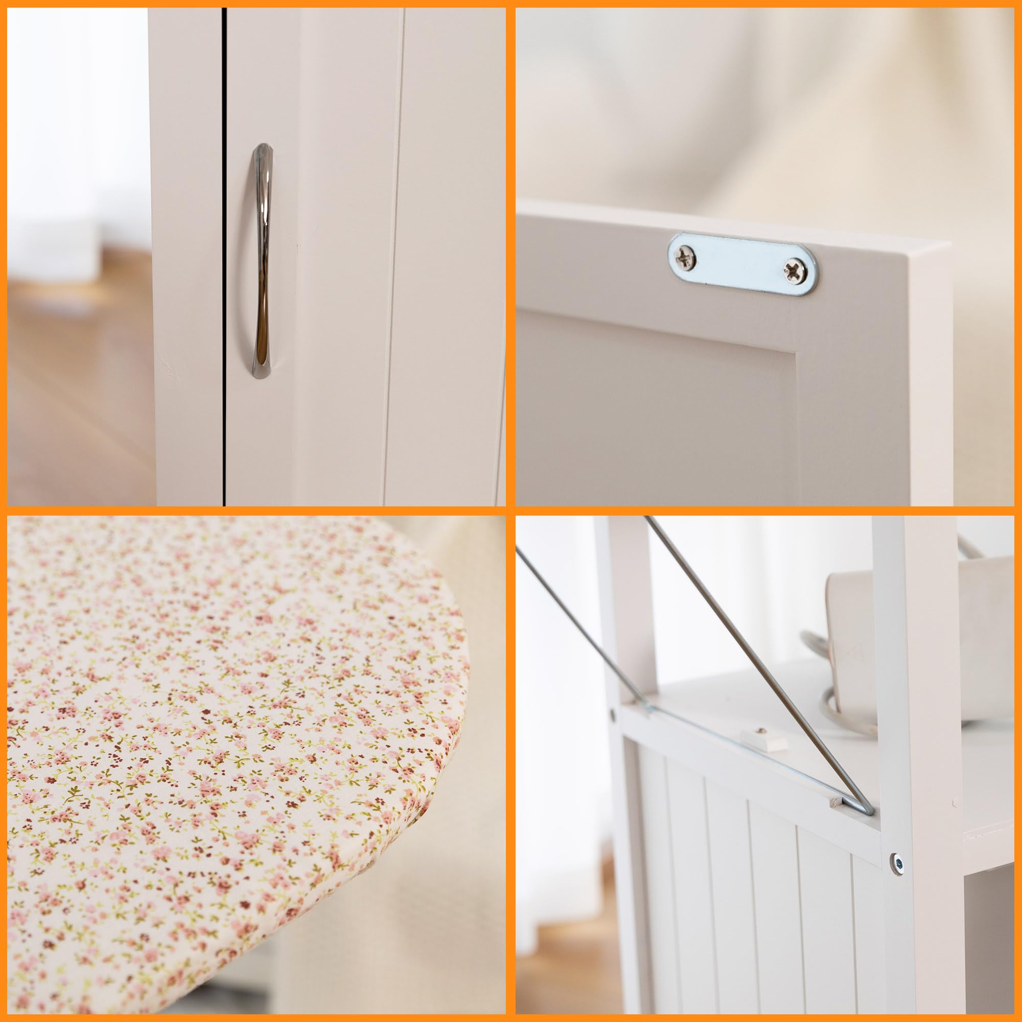 Amazon.com: 2-in-1 Ironing Board Storage Cabinet, Foldable
