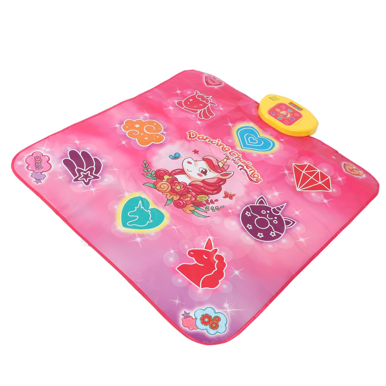 Alfombrilla de Baile Electrónica para Niños, Divertida, Multifuncional, Fitness, para Niños, Hogar, Escuela, Ligera, Fácil de Usar