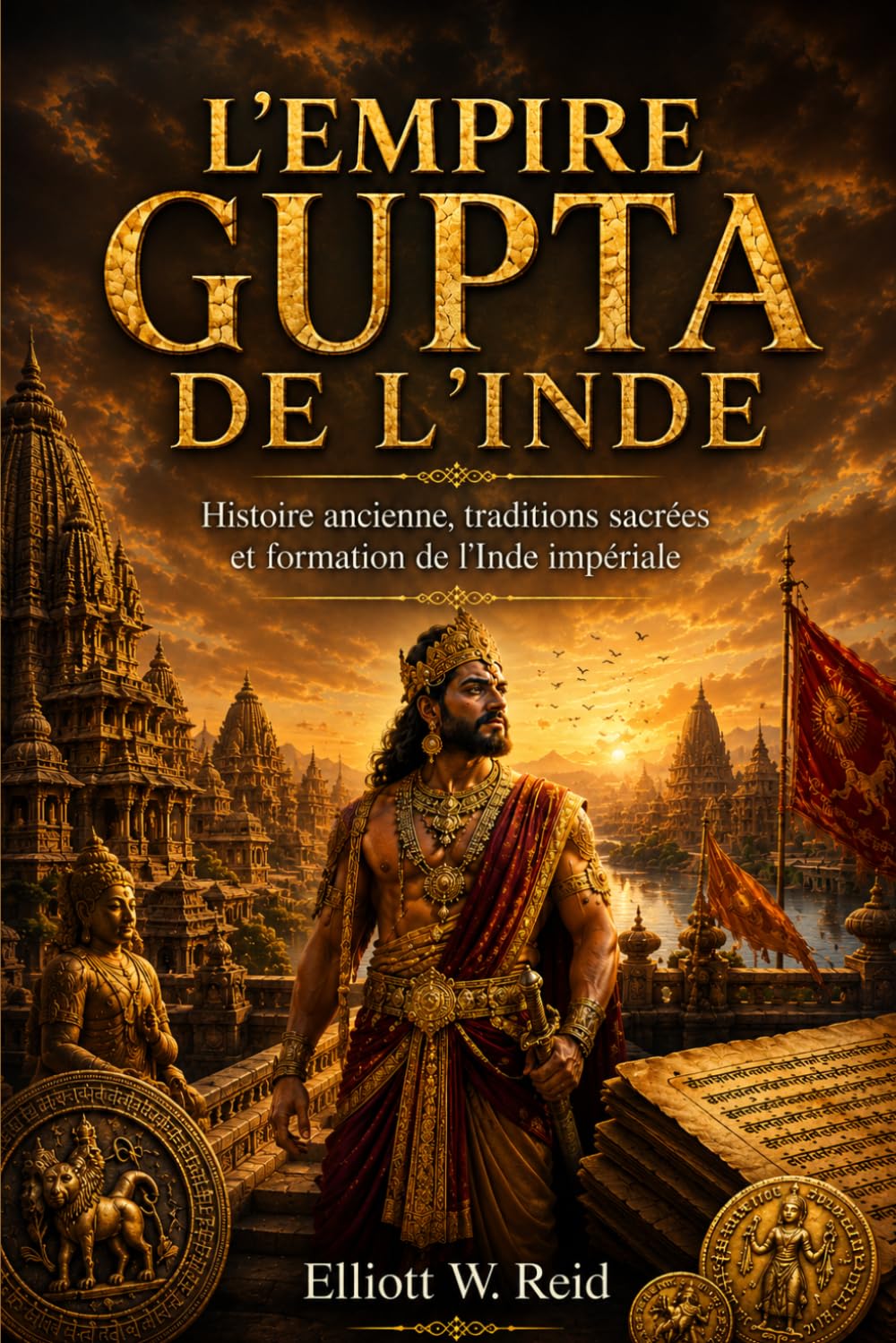 L'EMPIRE GUPTA DE L'INDE: Histoire ancienne, traditions sacrées et formation de l'Inde impériale (Série de recherches en histoire ancienne d’Elliott W. Reid)
