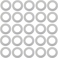 Vista 6 de Anillos de plástico de 10 pulgadas, anillo de luz empotrado para luces de lata, accesorio de iluminación multicolor en blanco o negro