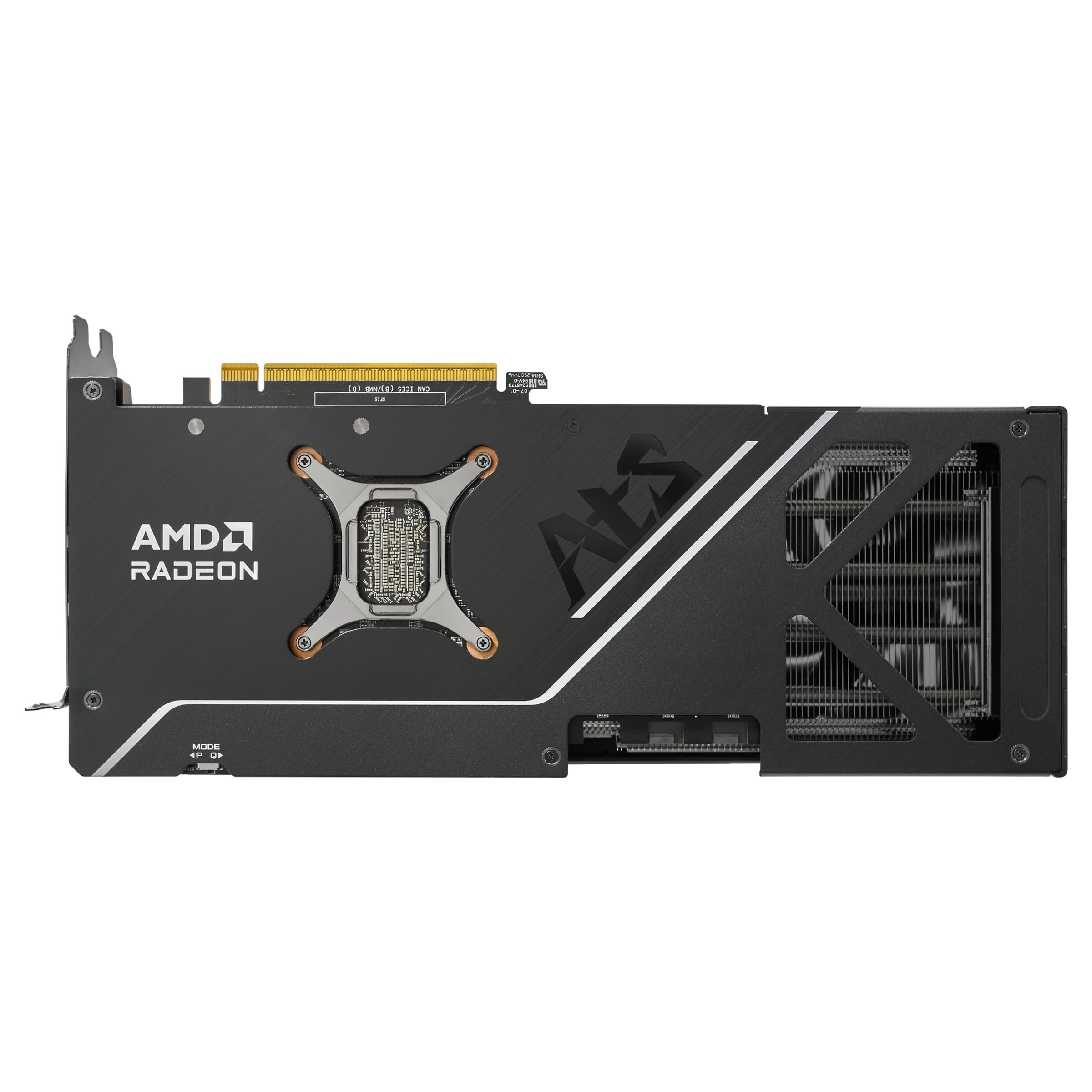 ASUS ATS - Scheda grafica Radeon RX 9070 GRE OC Edition (PCIe 5.0, HDMI/DP 2.1, design a 2,5 slot, ventole assiali tech, cuscinetti a doppia sfera per ventole, Dual BIOS, GPU Guard)