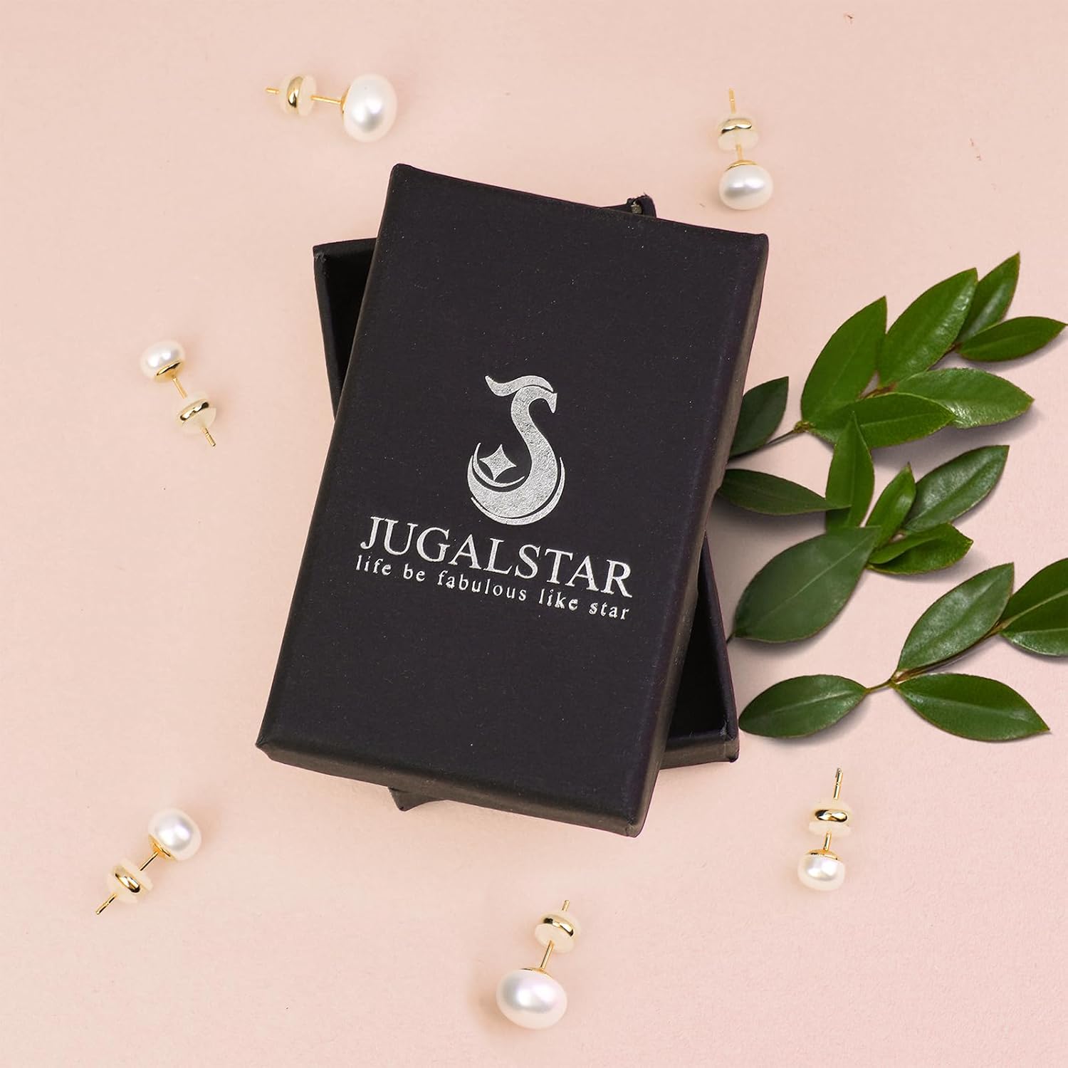 Natural Freshwater Cultured Pearl Stud Earrings, AAAA+Handpicked, Sterling Silver 18K Gold Plated Hypoallergenic Earring Studs Jewelry For Women - Image 5