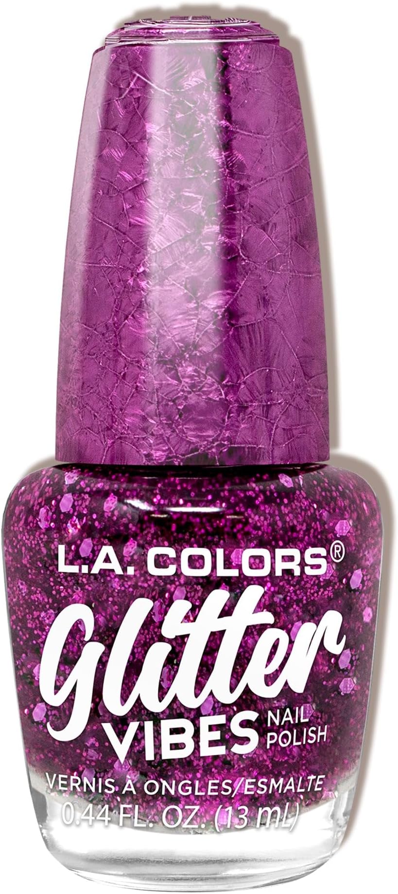 L.A. Colors Glitter Vibes Nail Polish (City Girl)