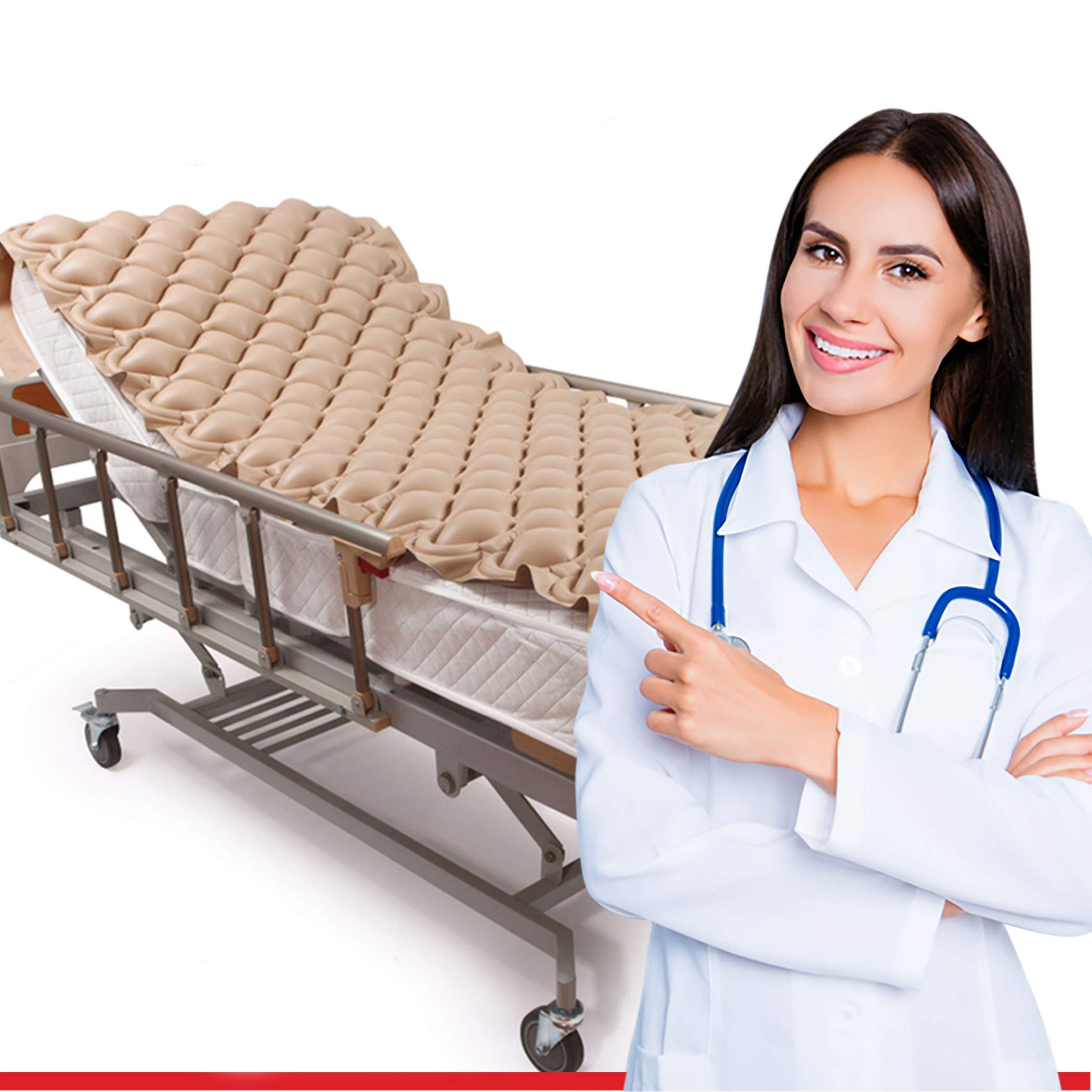 Wave Medical Premium Alternating Pressure Pad System Mattress Pad