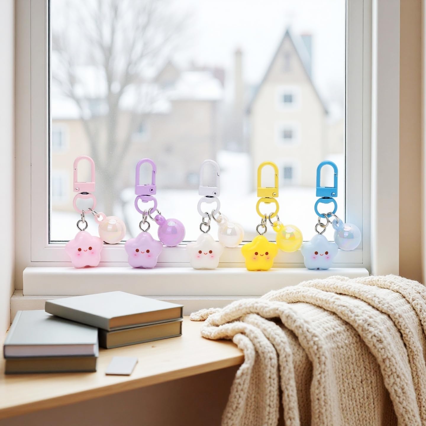 KJML DIY Keychain clip 60pcs Swivel Snap Lobster Claw Keychain Clasps Lanyard Hardware Key Chain Hooks for Bag Charm - Image 4