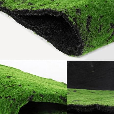 Amazon Co Jp Zengai 芝生 緑の壁緑の苔の植物 人工芝緑のシーンのウィンドウの表示偽の苔 サイズ さいず C 70 50cm Diy 工具 ガーデン