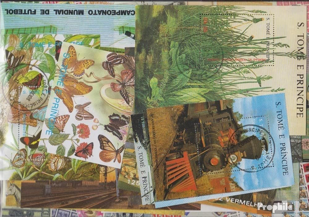 Sao Tome E Principe 150 Various minisheets and Sheetlet (Stamps for Collectors)