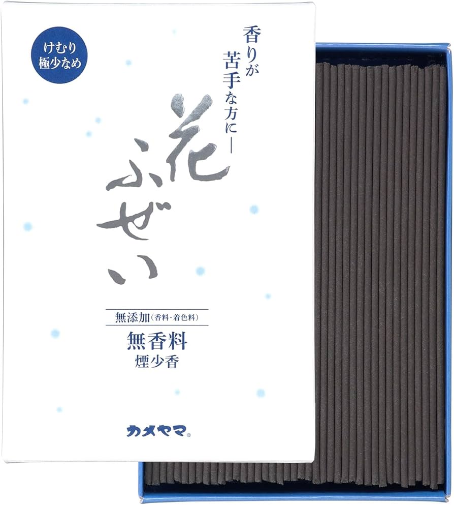 Amazon.co.jp: カメヤマ 花ふぜい 無香料 煙少香 徳用大型 約220g 約