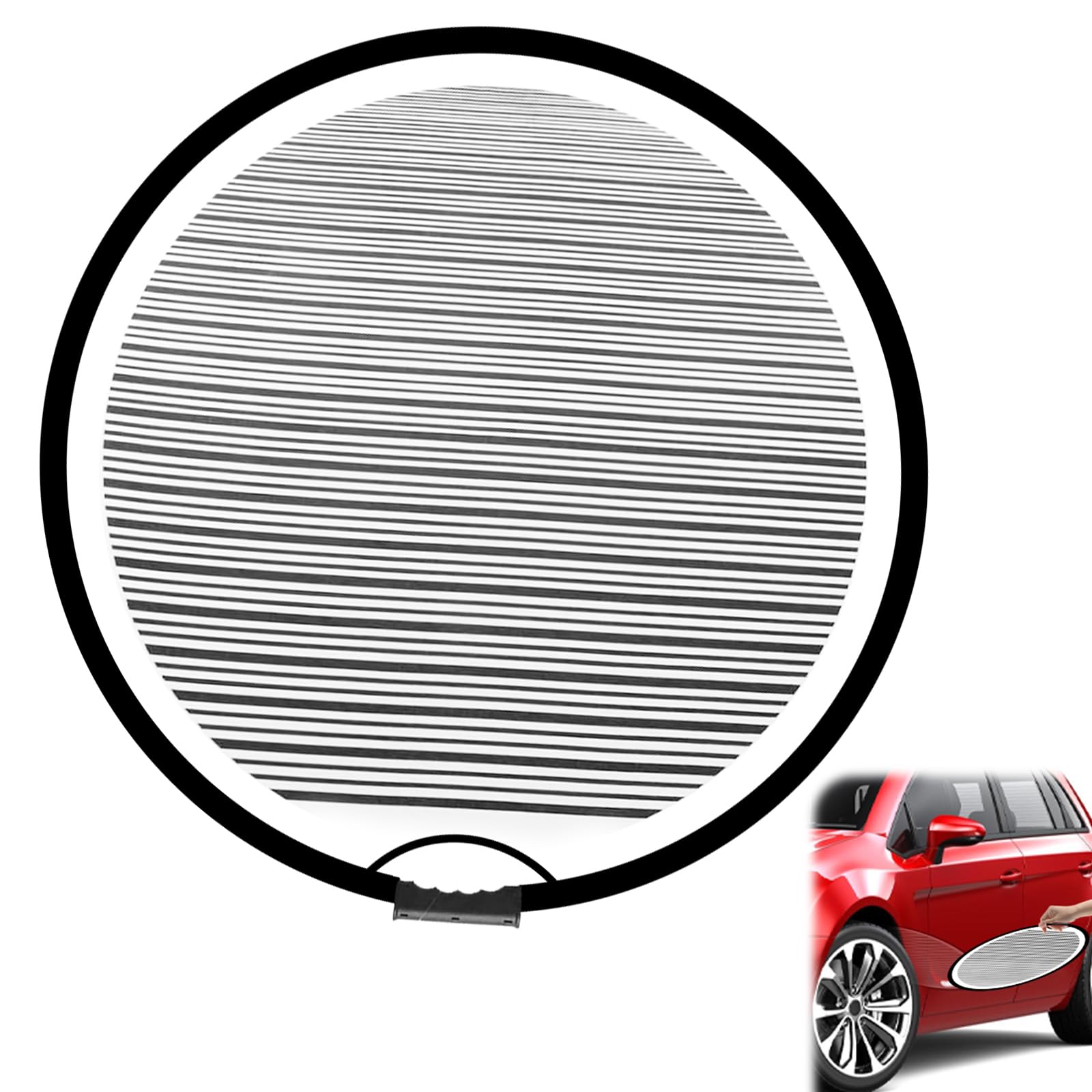 Strumento per la riparazione di ammaccature, 80 cm, pieghevole, striscia riflettente, vela d'ammaccatura, strumento di riparazione delle ammaccature, strumento flessibile per la rimozione del pannello