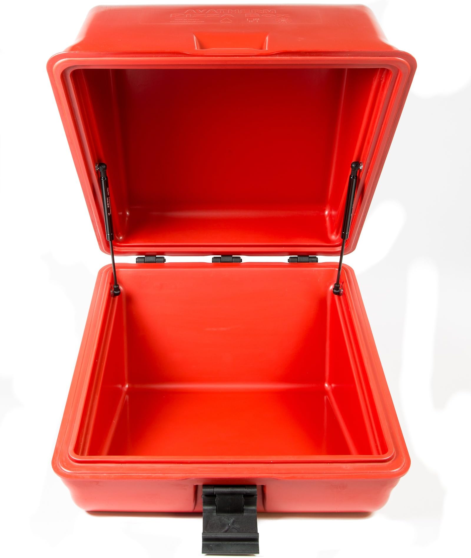 AVATHAREM Pizza Box, an Insulated Food Delivery Box with Insulated Pizza Delivery Bags with an Attractive Snap Fastener for Transporters and Catering Professionals (Red)