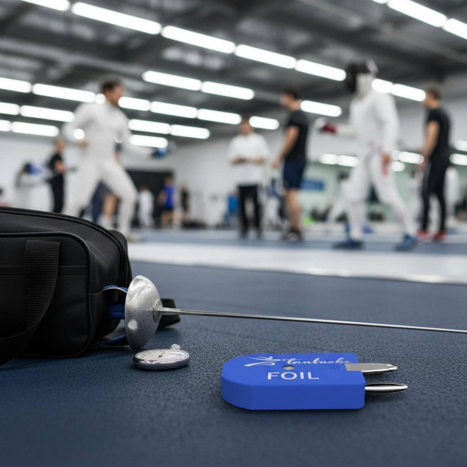 Sensore di Scherma Spada Uso Universale Sensore di Scherma Florettro Facile da Usare Attrezzatura Sportiva per Adulti, Gara, Allenamento