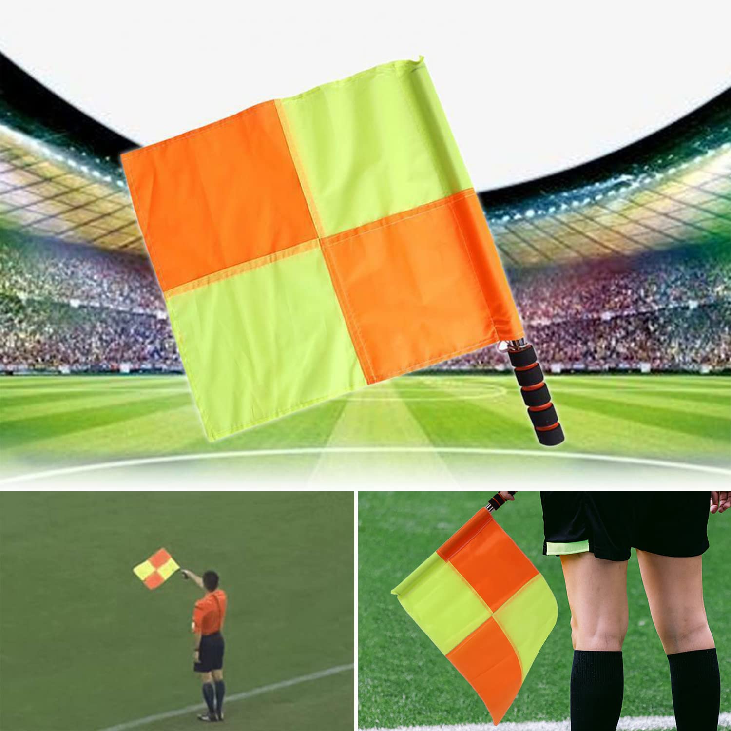 NAMIS Set di Carta Arbitro con Portafoglio Fischietti di Metallo Fischio Allenatore con Cartellino Giallo Rosso per Calcio, Pallacanestro, Sport