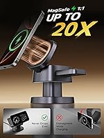 Vista 3 de ByteWave 3-in-1 Charging Station for Apple, iPhone MagSafe Charger with 3-Color Light, 15W Max Foldable Wireless Fast Charging for iPhone