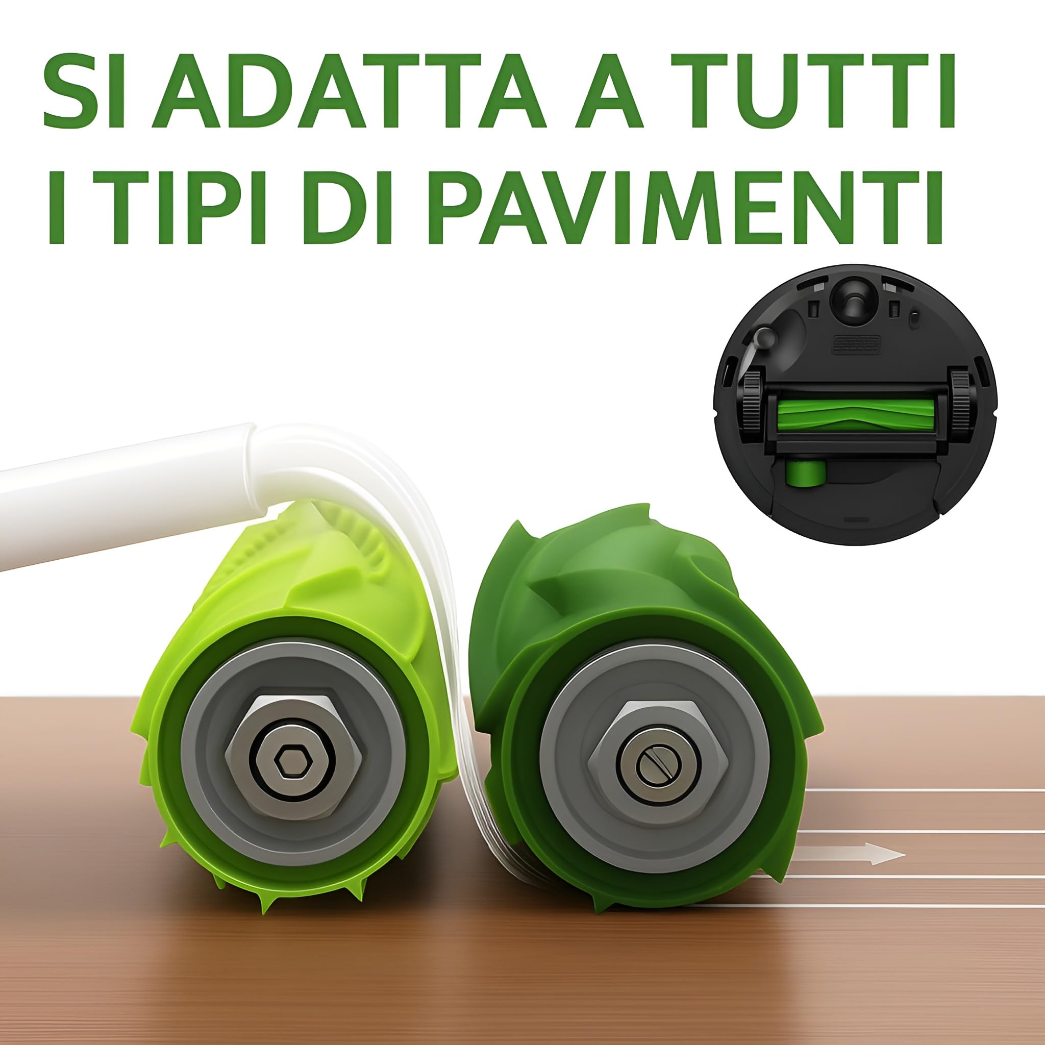 Kit Ricambi Per Roomba Serie E, I, J | Rulli, Filtri, Spazzole Laterali - Foto 10