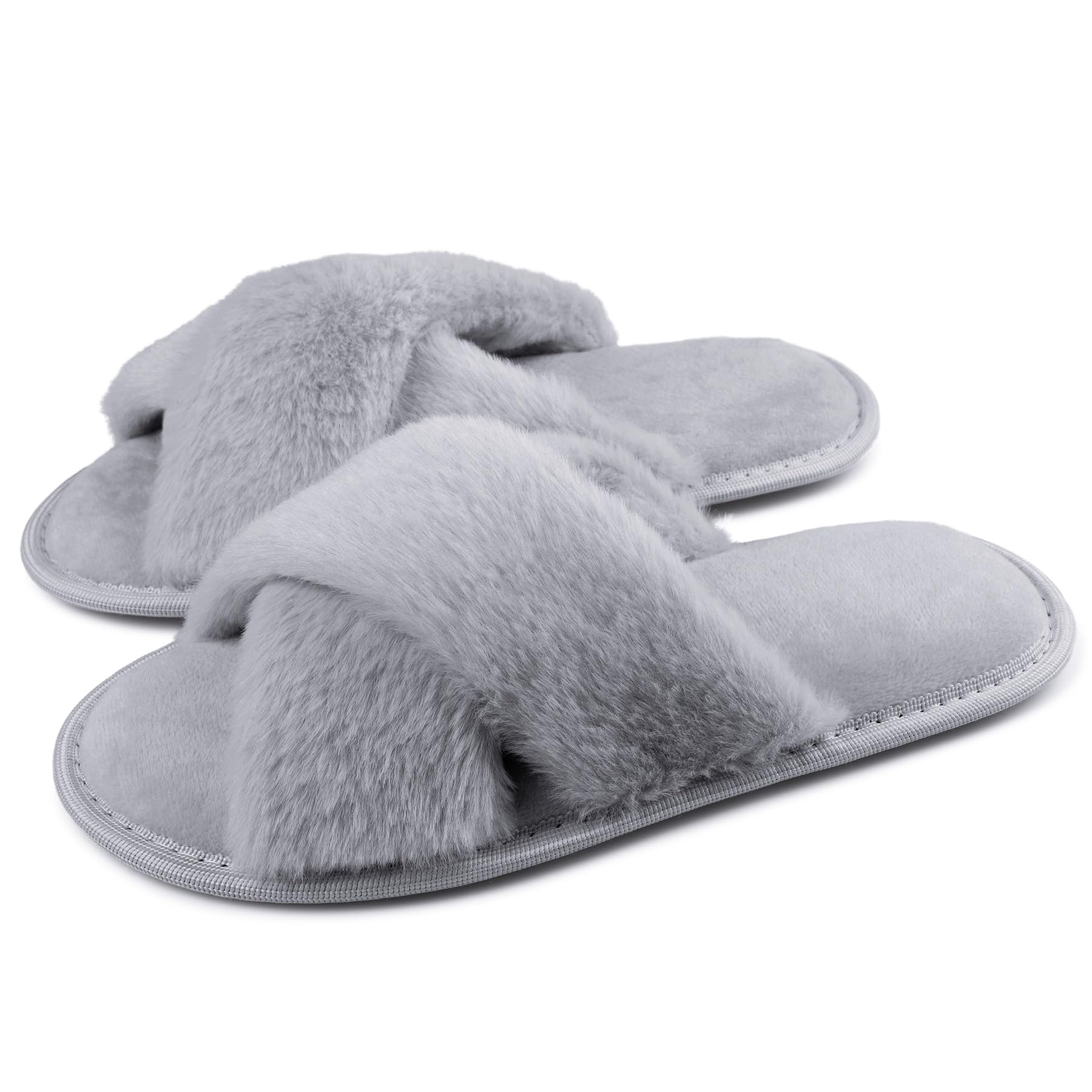 riemot Pantofole Donna in Memory Foam Ciabatte Invernali da Casa Calde leggere Comode Ciabatte Donna Antiscivolo Ciabatte Pelose Morbide Suola Scarpe Donna Invernali Indoor Outdoor