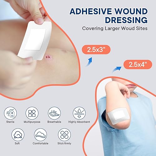 Miniatura 5 de Kit de primeros auxilios para el hogar, automóvil, viajes, campamento, negocios, compacta, impermeable, a prueba de golpes, perfecto para barco,