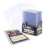 BCW 3x4 Topload Card Holder - Premium 20PT Thickness | 25 Pack | Quality Rigid PVC Protector for Standard Size Trading Cards | Card Holders for Sports Cards, MTG, Pokemon, and More