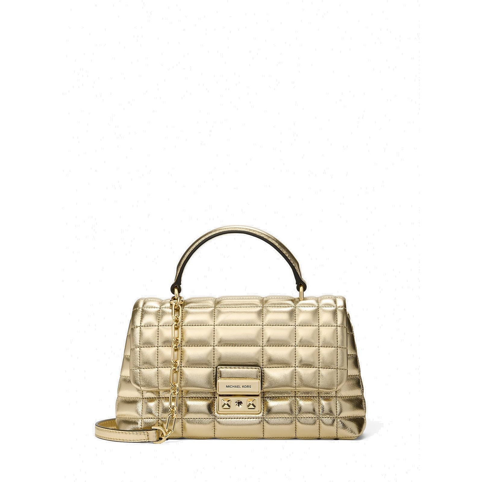 Michael Kors MD TH SATCHEL PALE GOLD One Size