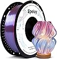 PETG 3D Printing Filament, Transparent Red Blue Gradient PETG 3D Printer Filament 1.75mm, Neatly Wound, Dimensional Accuracy +/- 0.02 mm, Fit Most FDM 3D Printers, 1kg Spool (2.2lbs), Red Blue