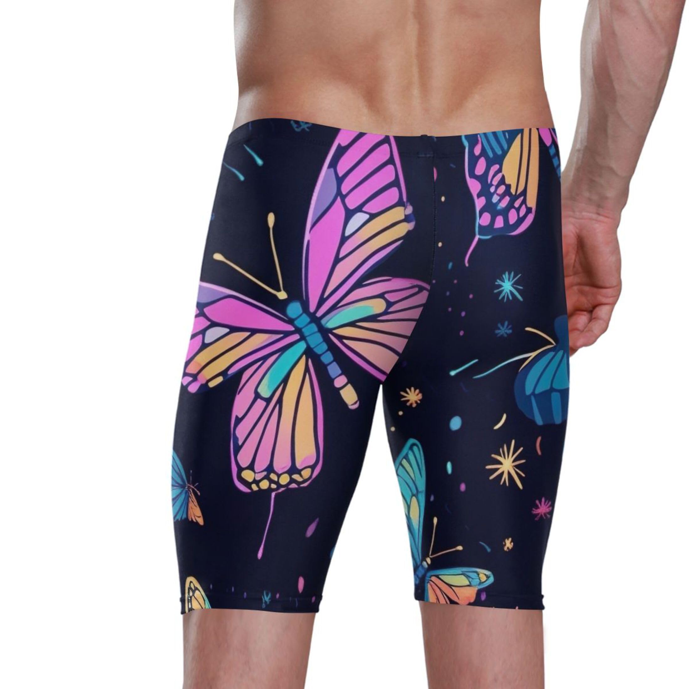 Butterfly Men's Swim Jammers Racing & Training Swimsuit Fast, Flexible,Comfortable XXXL B0401590
