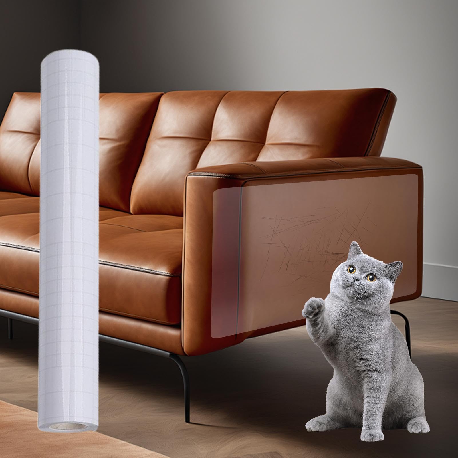Amazon.co.jp: Fruusv ソファ 猫 引っかき傷 防止 - 猫の爪からソファ