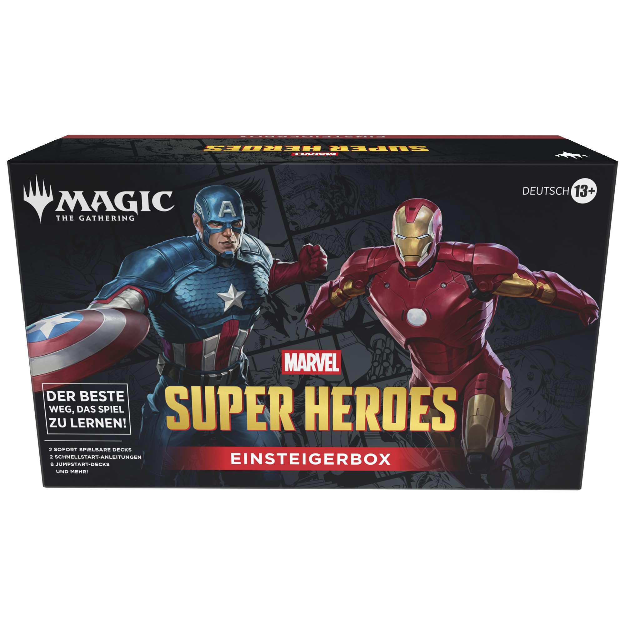 Magic: The Gathering | Marvel Super Heroes Einsteigerbox | Kartenspiel für 2 Personen (Deutsche Version)