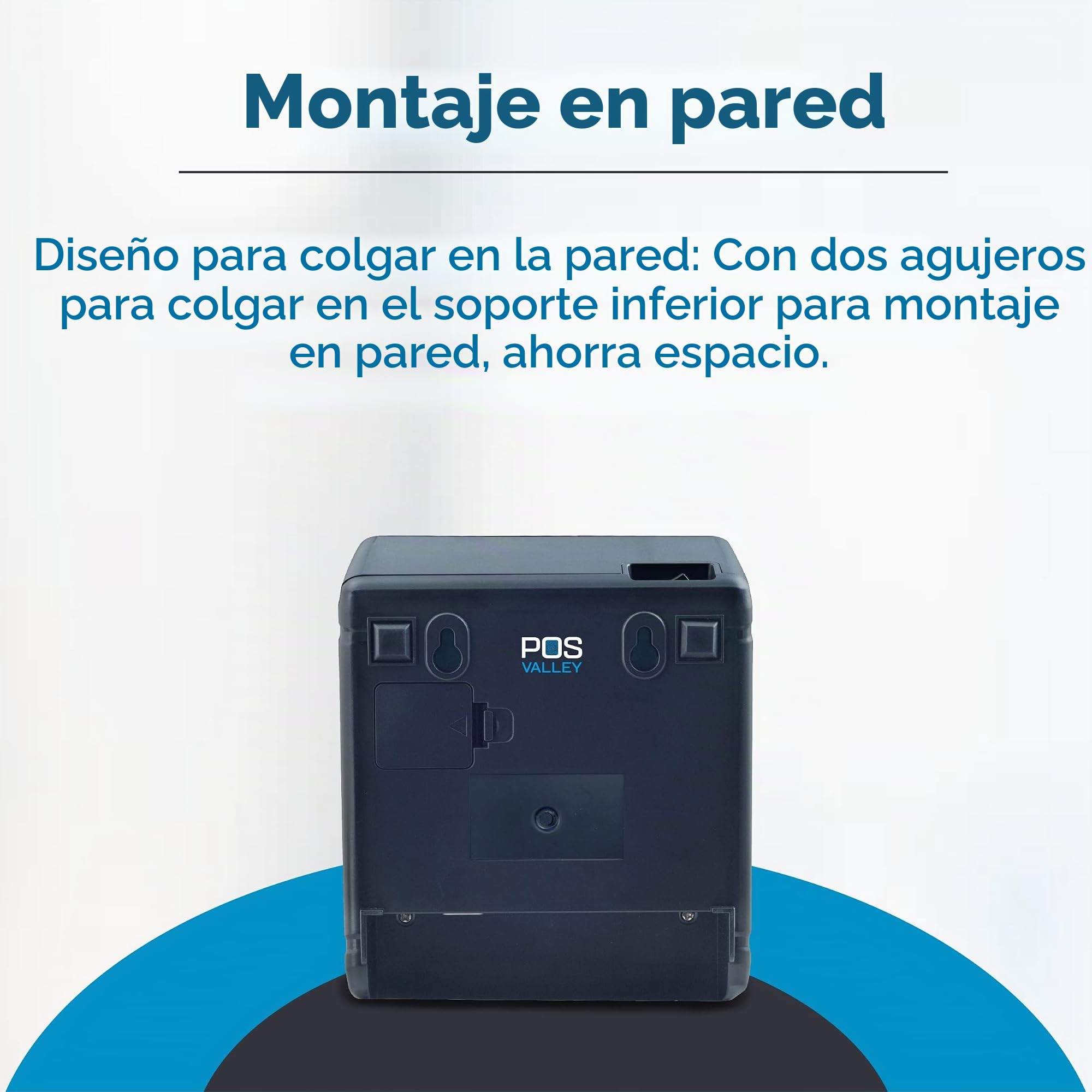 Impresora Bluetooth térmica de 80 mm para Recibos con autocorte Soporte cajón, 260 mm/s, con Puerto USB, Compatible con Windows/Android/Mac/Linux/ChromeOS/ESC/POS