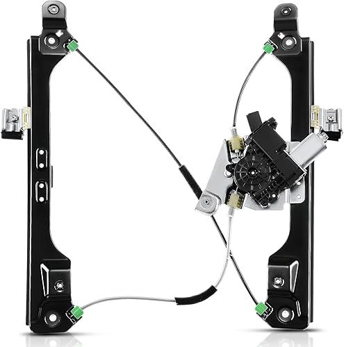 A-Premium Elevalunas eléctrico con motor compatible con Cadillac SRX 2010-2015 Saab 9-4X 2011 Delantero derecho del lado del pasajero