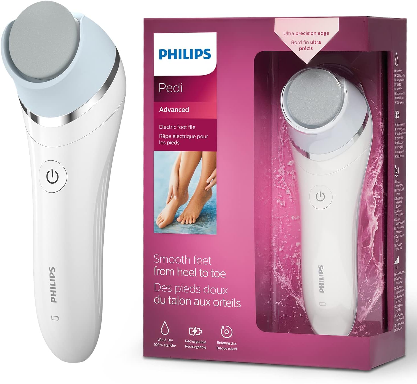 Philips Pedi Advanced Electric Foot File - BCR430