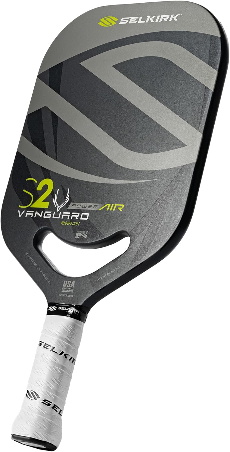 Selkirk Sport Vanguard Pickleball Paddle | Choose The Vanguard Power Air, Vanguard Pro or The Vanguard Control | Carbon Fiber Pickleball Paddles | 360 Proto Molding & Flexfoam Perimeter
