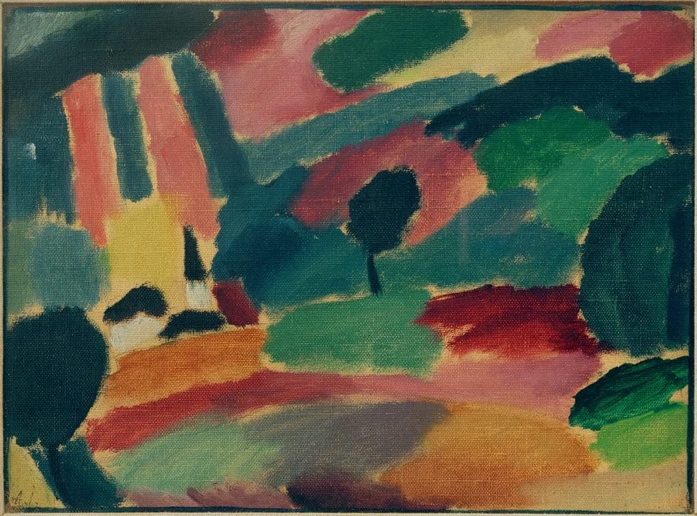 Affiche toile Jawlensky 60x90cm pour habiller un grand mur vide avec élégance