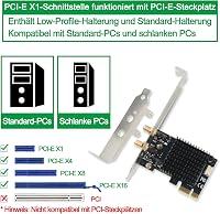 Ziyituod AC1200 WiFi PCI-E adapter Bluetooth 4.2 asztali számítógéphez 6